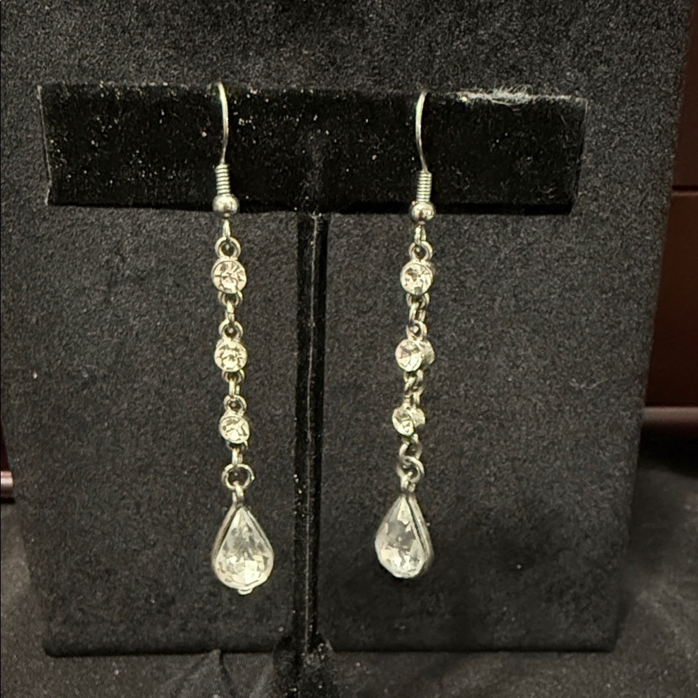 Elegant Silver Dangle Earrings